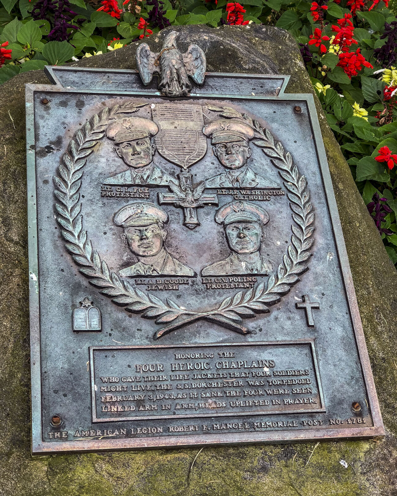 Four Chaplains plaque